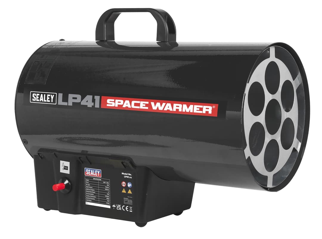 Sealey LP41 Space Warmer® Propane Heater 40,500Btu/hr (11.5kW) - Image 2