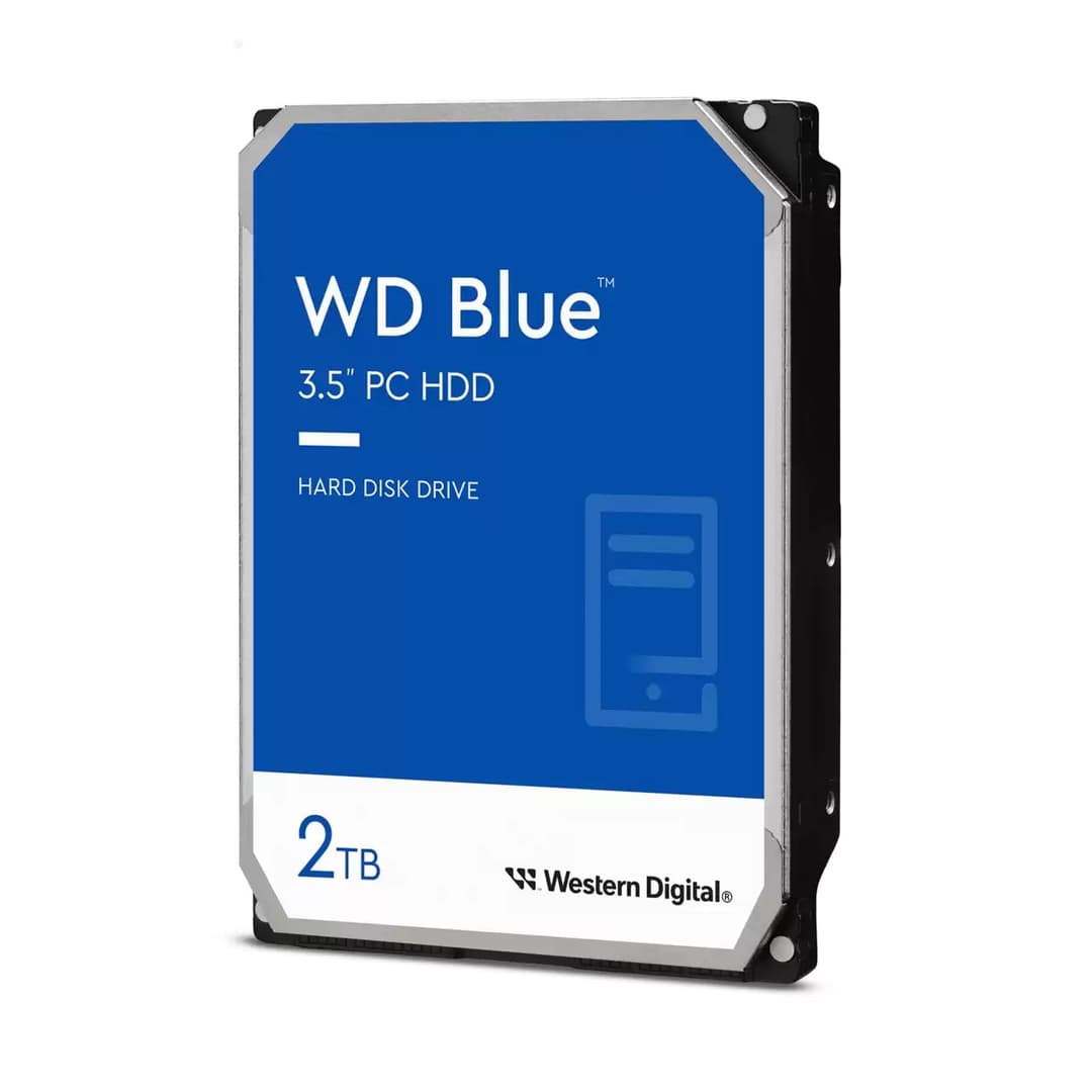 Western Digital Blue WD20EARZ internal hard drive 3.5" 2 TB 5400 RPM 64 MB Serial ATA III - Image 1