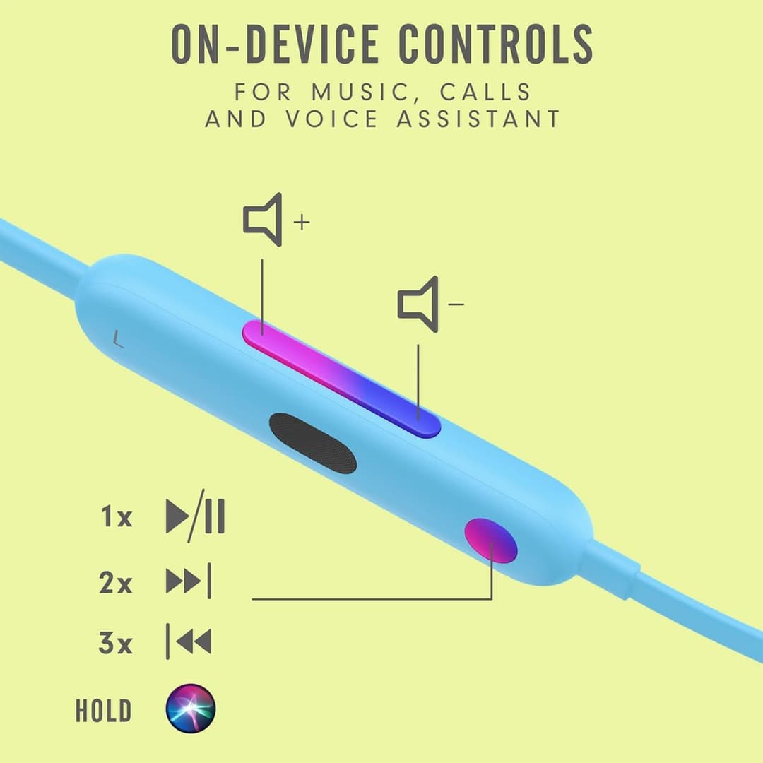 Beats Flex Wireless Bluetooth Earphones - Flame Blue - Image 6