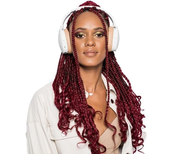 Skullcandy Hesh ANC Wireless Bluetooth Noise-Cancelling Headphones - White - Image 8