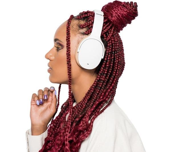 Skullcandy Hesh ANC Wireless Bluetooth Noise-Cancelling Headphones - White - Image 9