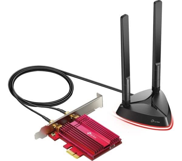 TP-LINK Archer TX3000E AX3000 Wi-Fi 6 PCIe Wireless Card - Black - Image 1