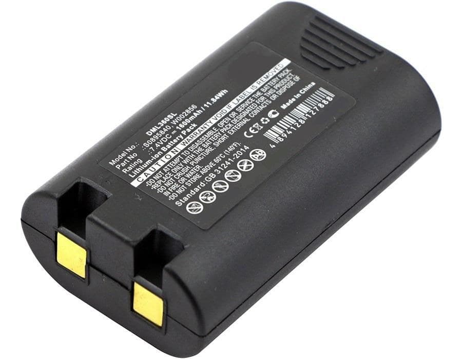 CoreParts MBXPR-BA001 Replacement Battery for Dymo LabelManager 360D/420P and Rhino 4200/5200 Label Printers, 7.4V 1600mAh Li-ion - Image 1