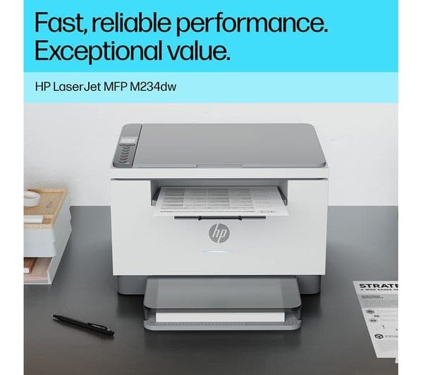 HP LaserJet M234DW Monochrome All-in-One Wireless Laser Printer - Image 3