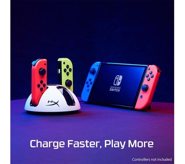 HyperX ChargePlay Quad 2 Joy-Con Charging Station for Nintendo Switch - Image 3