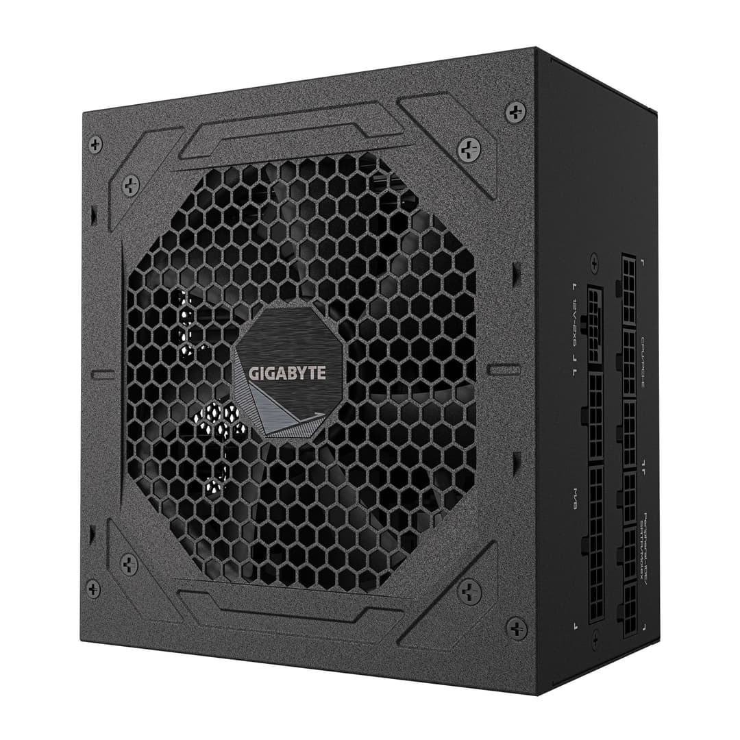 GIGABYTE UD1000GM PG5 V2 Power Supply Unit- PCIe Gen 5.1, 80 PLUS Gold, Fully Modular Design, 120mm Fan, ATX 3.1 compatible, UK Plug - Image 2