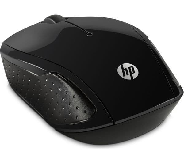 HP 200 Wireless Optical Mouse - Black (X6W31AA#ABB) - Image 8