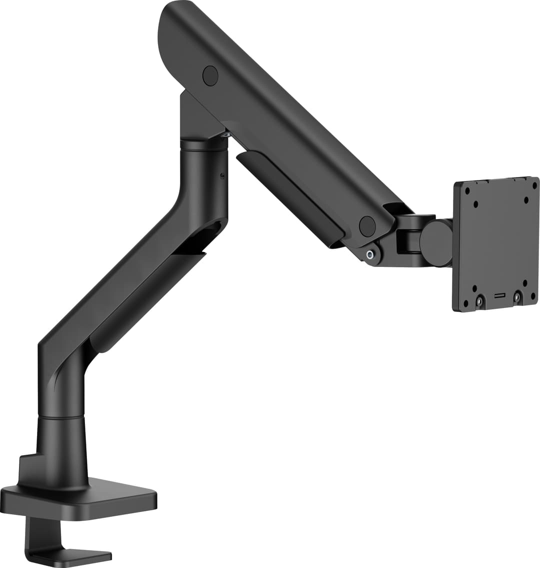 iiyama DS6001C-B1 Gas Spring Single Monitor Desk Arm for Screens up to 49in / 27kg, VESA 75x75 & 100x100 - Black (DS6001C-B1) - Image 3
