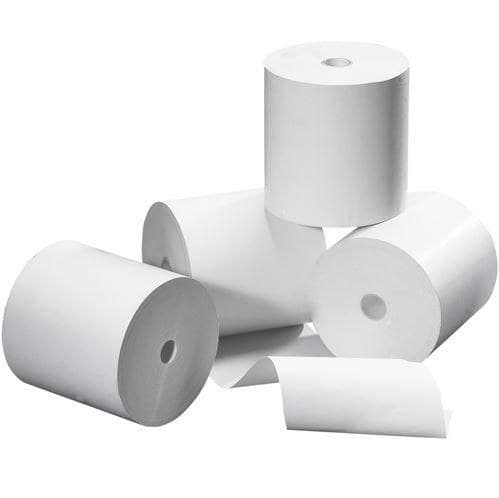 Capture 20000301 Thermal Receipt Paper 57x45mm Core 12.8mm 25m 55gsm White - Box of 50 Rolls