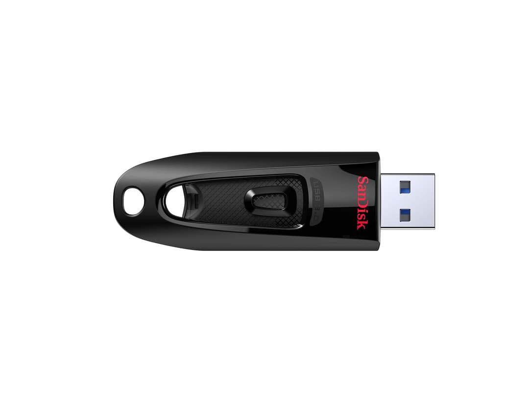SanDisk Ultra SDCZ48 USB 3.2 Gen 1 Type-A Flash Drive 256GB - Black - Image 1