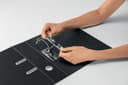Leitz 180° Recycle Lever Arch File A4 80mm Black thumbnail 4