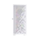 1st Player Go6-WH-4FS1 Tempered Glass Mid Tower Gaming Case - White with RGB Fans thumbnail 2