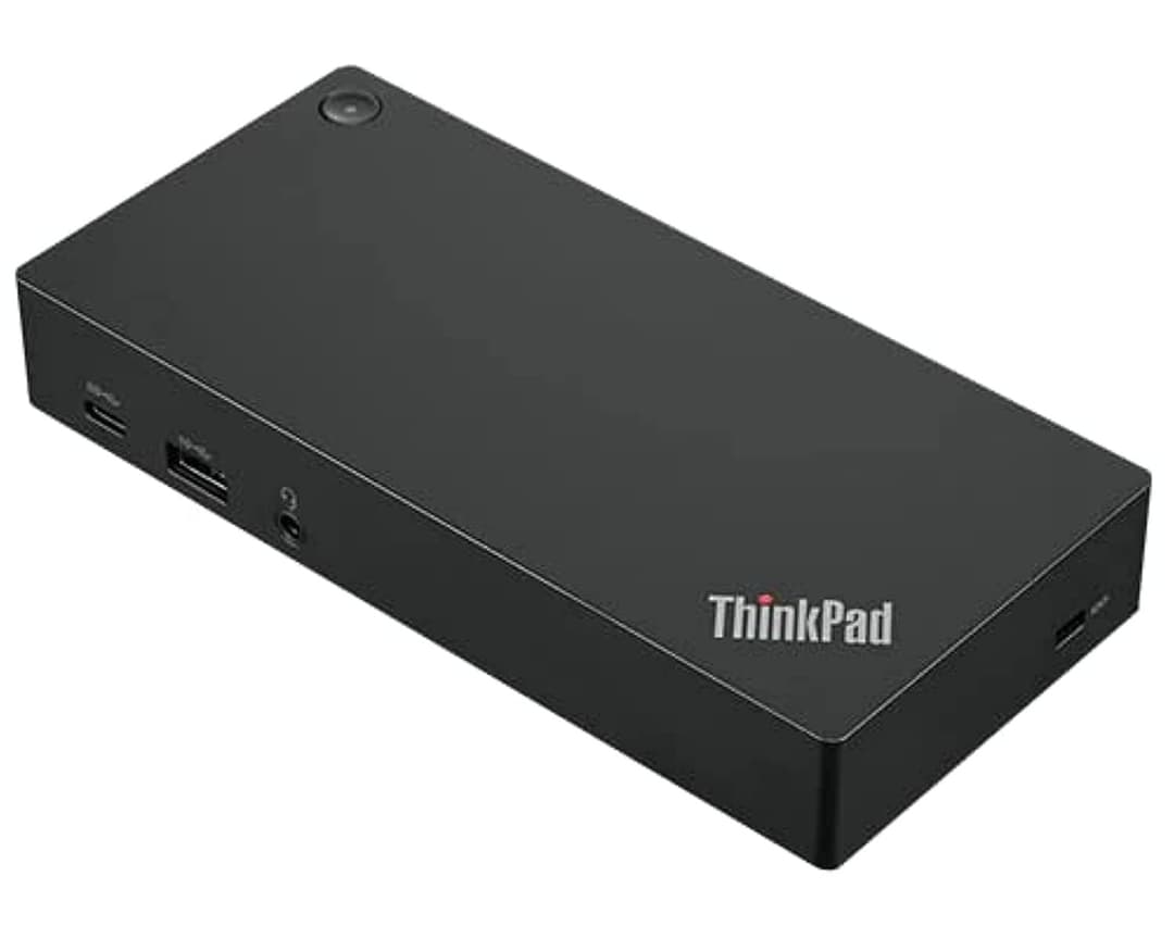 Lenovo ThinkPad USB-C Dock Gen2 40AS0090UK Docking Station - Black - Image 1
