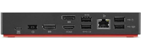 Lenovo ThinkPad USB-C Dock Gen2 40AS0090UK Docking Station - Black - Image 2