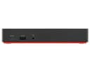 Lenovo ThinkPad USB-C Dock Gen2 40AS0090UK Docking Station - Black thumbnail 4