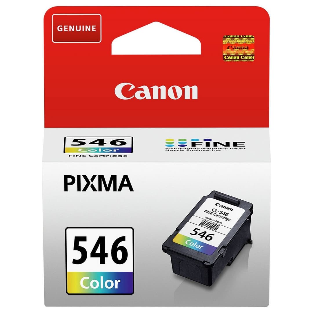 Canon CL-546 Colour Ink Cartridge (Cyan, Magenta, Yellow) - Standard - Image 1