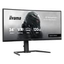 iiyama G-Master GCB3482WQSU 34" Curved Ultrawide QHD 120Hz 0.6ms Freesync Premium Gaming Monitor thumbnail 2