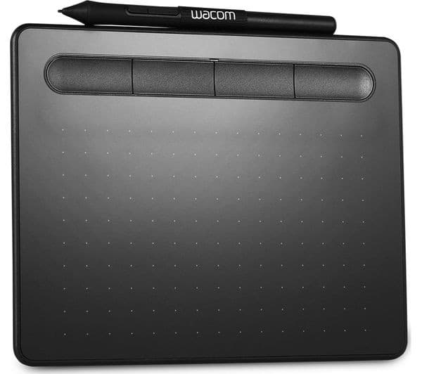 Wacom Intuos Small Graphics Tablet USB - Black - Image 3