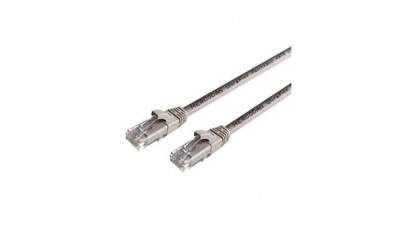 Mercodan UltraFlex Patch Cable CAT6 U/UTP 25m Grey - Image 1