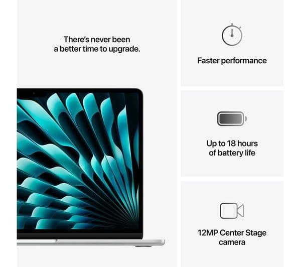 Apple MacBook Air 13-inch M4 16GB 256GB - Silver - Image 10