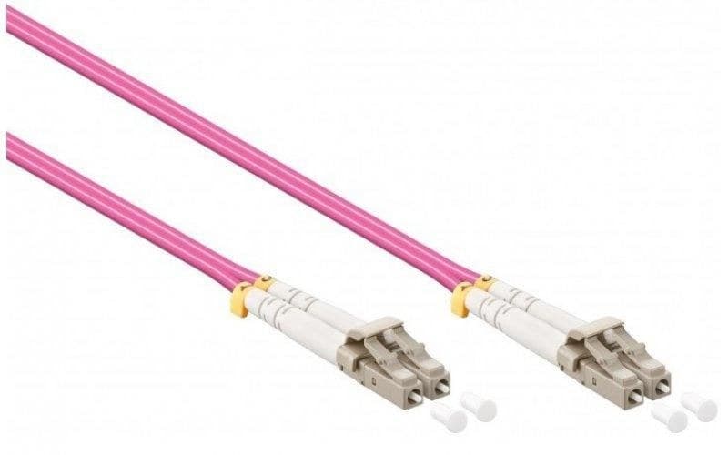 Mercodan Fiber Patch Cable LC-LC OM4 Multimode Duplex 10m - Image 1