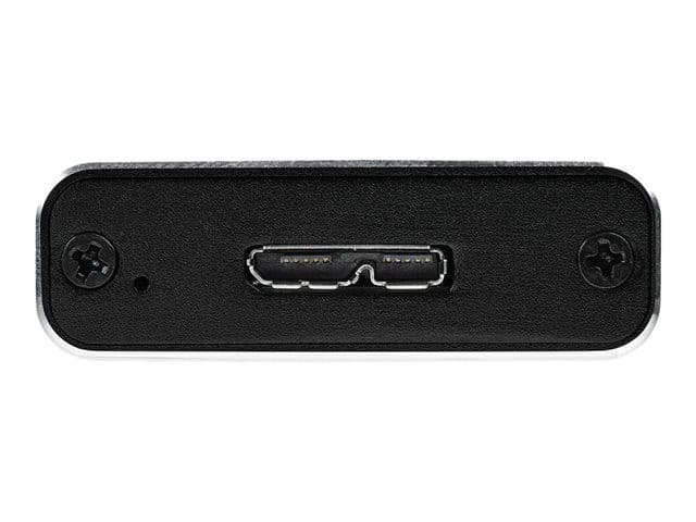 StarTech.com M.2 SSD Enclosure for M.2 SATA SSDs - USB 3.1 (10Gbps) with USB-C Cable - External Enclosure for USB-C Host - Aluminum (SM21BMU31C3) - storage enclosure - SATA 6Gb/s - USB 3.1 (Gen 2) - Image 5