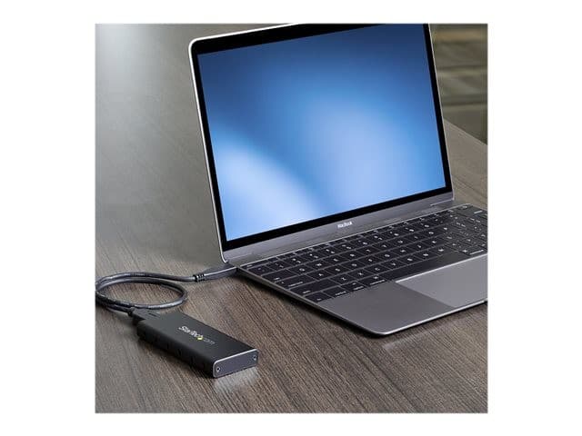 StarTech.com M.2 SSD Enclosure for M.2 SATA SSDs - USB 3.1 (10Gbps) with USB-C Cable - External Enclosure for USB-C Host - Aluminum (SM21BMU31C3) - storage enclosure - SATA 6Gb/s - USB 3.1 (Gen 2) - Image 6