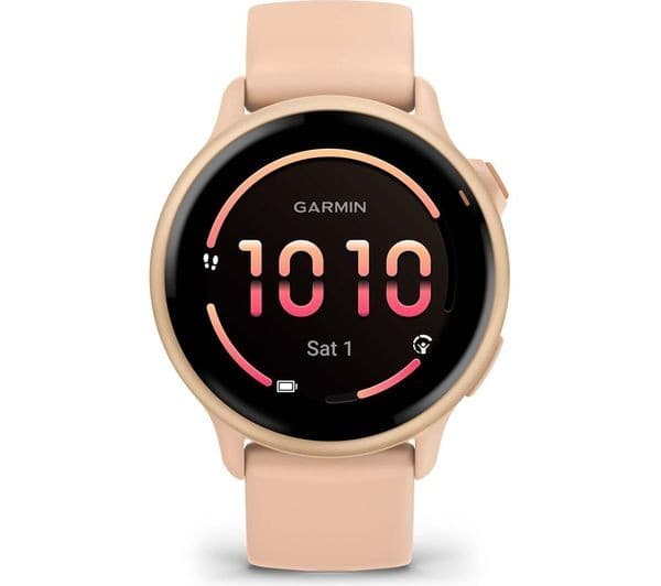 Garmin vivoactive 6 42mm Smartwatch - Pink Dawn