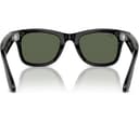 RAY-BAN Meta Wayfarer Glasses - Shiny Black, G15 Green thumbnail 8