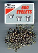 Rexel Brass Eyelets (Pack of 500) No. 2 (4.7 x 4.2mm) thumbnail 2