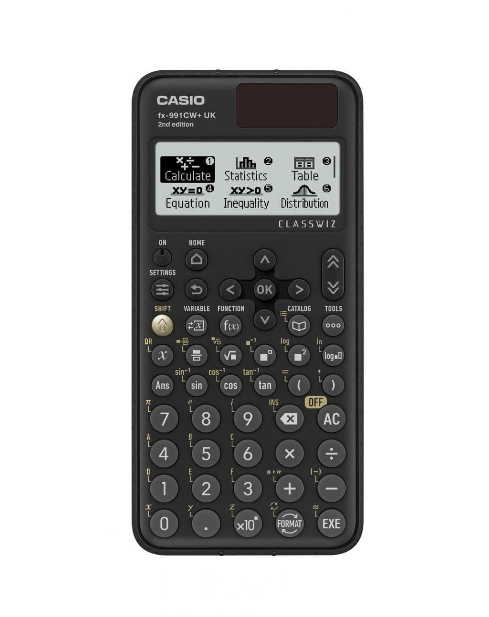 Casio FX-991CW+ UK Advanced Scientific Calculator Black - Image 1