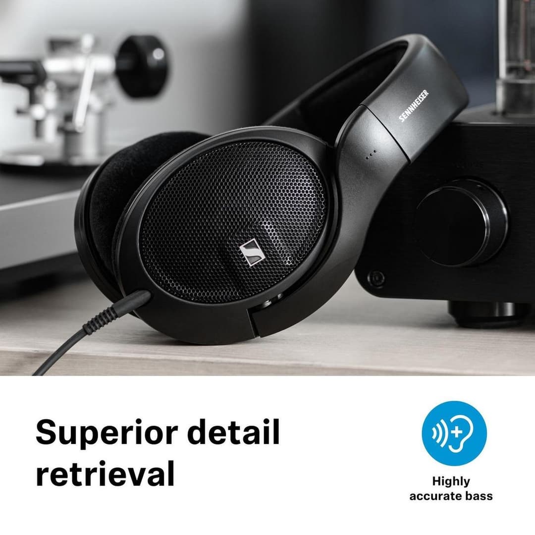 Sennheiser HD 560S Over-Ear Open-Back Headphones Black - Image 6