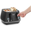 De'Longhi Distinta Moments CTIN4003.BK 4-Slice Toaster - Black thumbnail 2