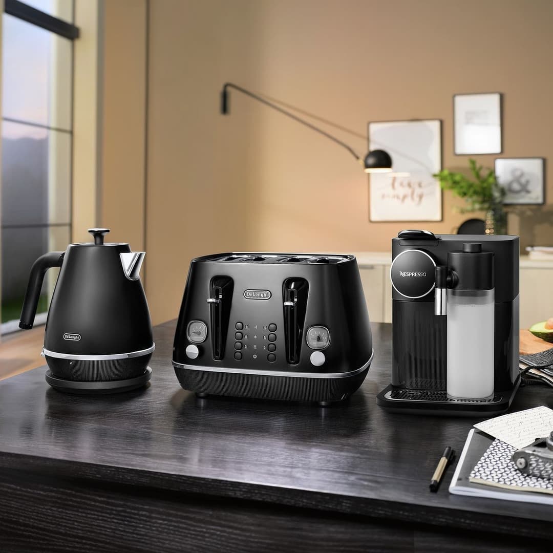 De'Longhi Distinta Moments CTIN4003.BK 4-Slice Toaster - Black - Image 6