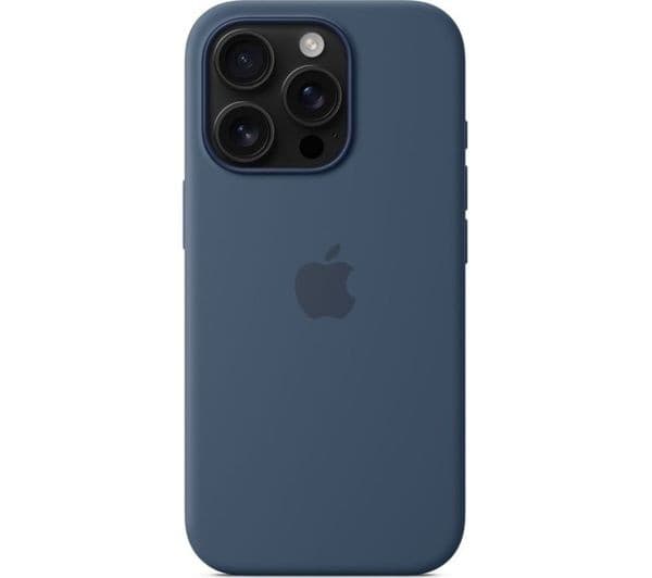 Apple iPhone 16 Pro Silicone Case with MagSafe - Denim