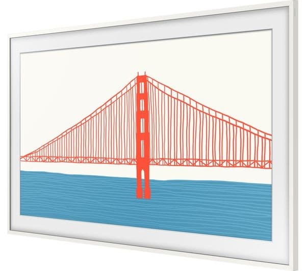 SAMSUNG Modern 85" Customisable Frame Bezel - White - Image 6