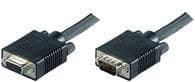 Microconnect Full HD SVGA HD15 Monitor Extension Cable 1m - Black - Image 1