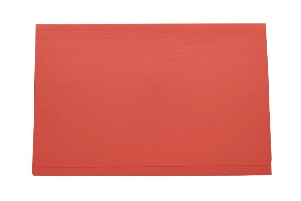 Exacompta Guildhall Probate Wallet Foolscap 315gsm 75mm Capacity Pack of 25 - Red