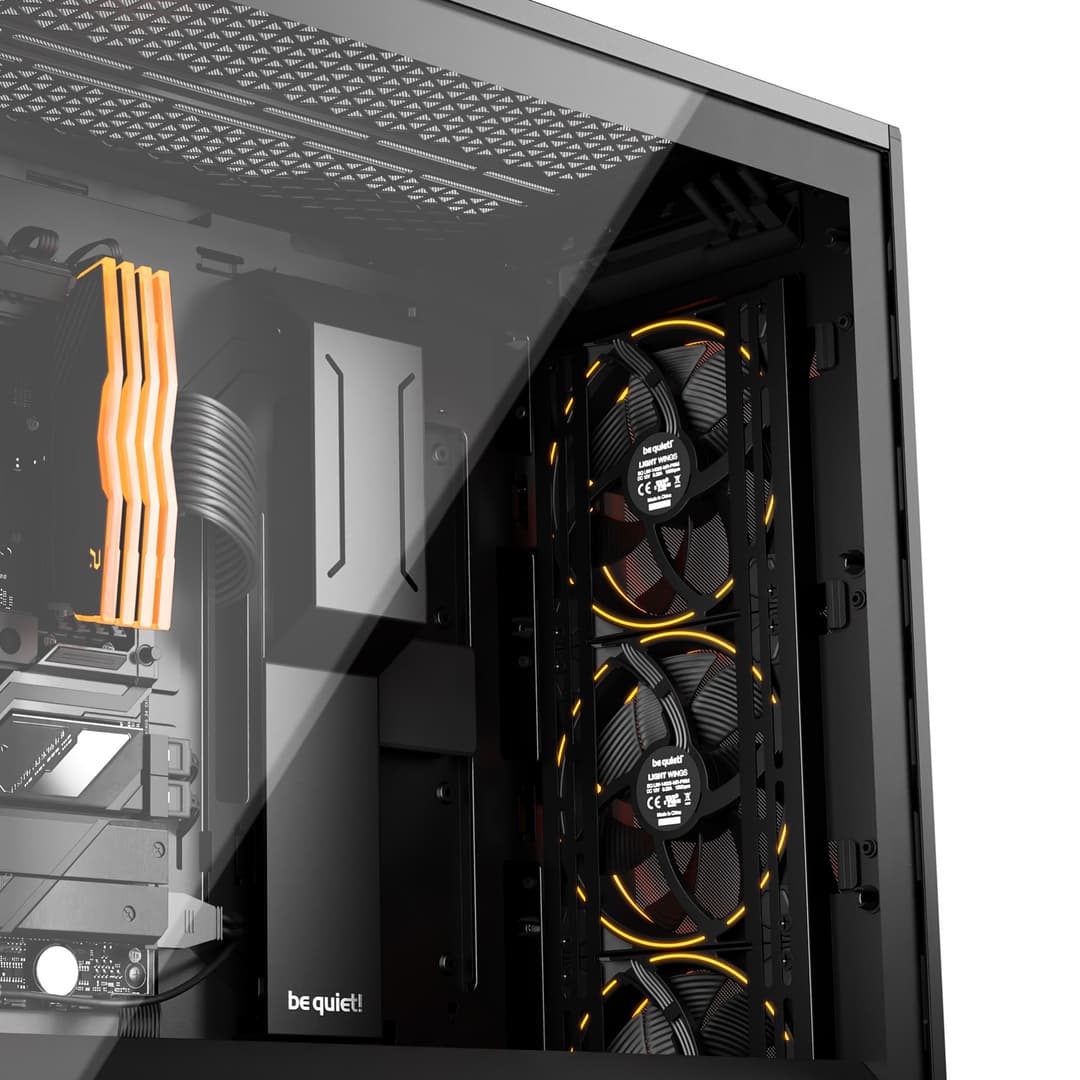 be quiet! Shadow Base 800 FX ARGB Tempered Glass ATX Midi Tower PC Case - Black - Image 3