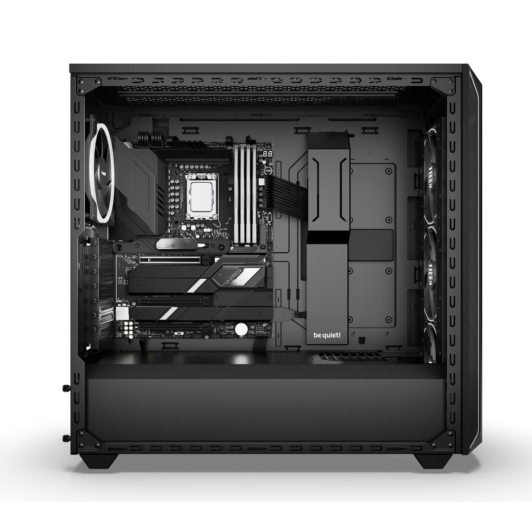 be quiet! Shadow Base 800 FX ARGB Tempered Glass ATX Midi Tower PC Case - Black - Image 4