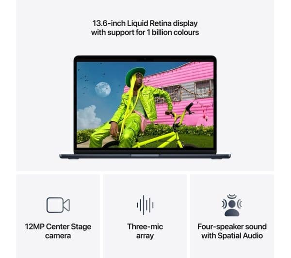 Apple MacBook Air 13-inch M5 24GB 1TB - Midnight - Image 5