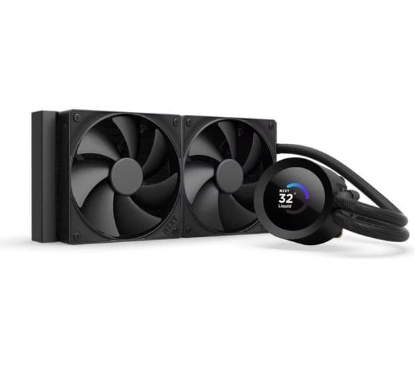 NZXT Kraken Plus 240 CPU Cooler Black - Image 1