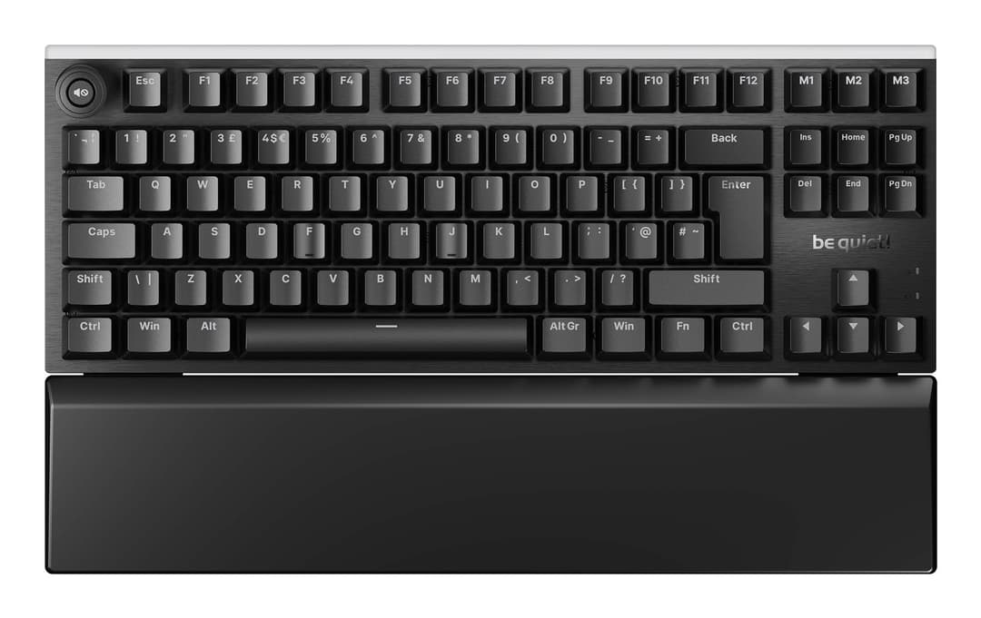 be quiet! Light Mount TKL UK - Silent Tactile keyboard Gaming USB QWERTY UK English Black - Image 2
