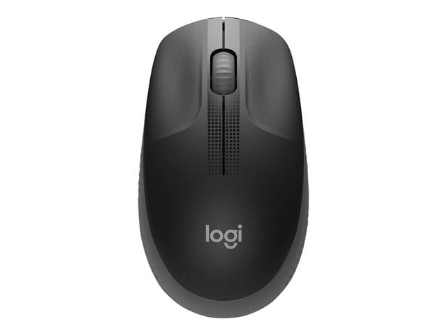 Logitech M190 Full-Size Wireless Mouse - Mid Grey - Image 7