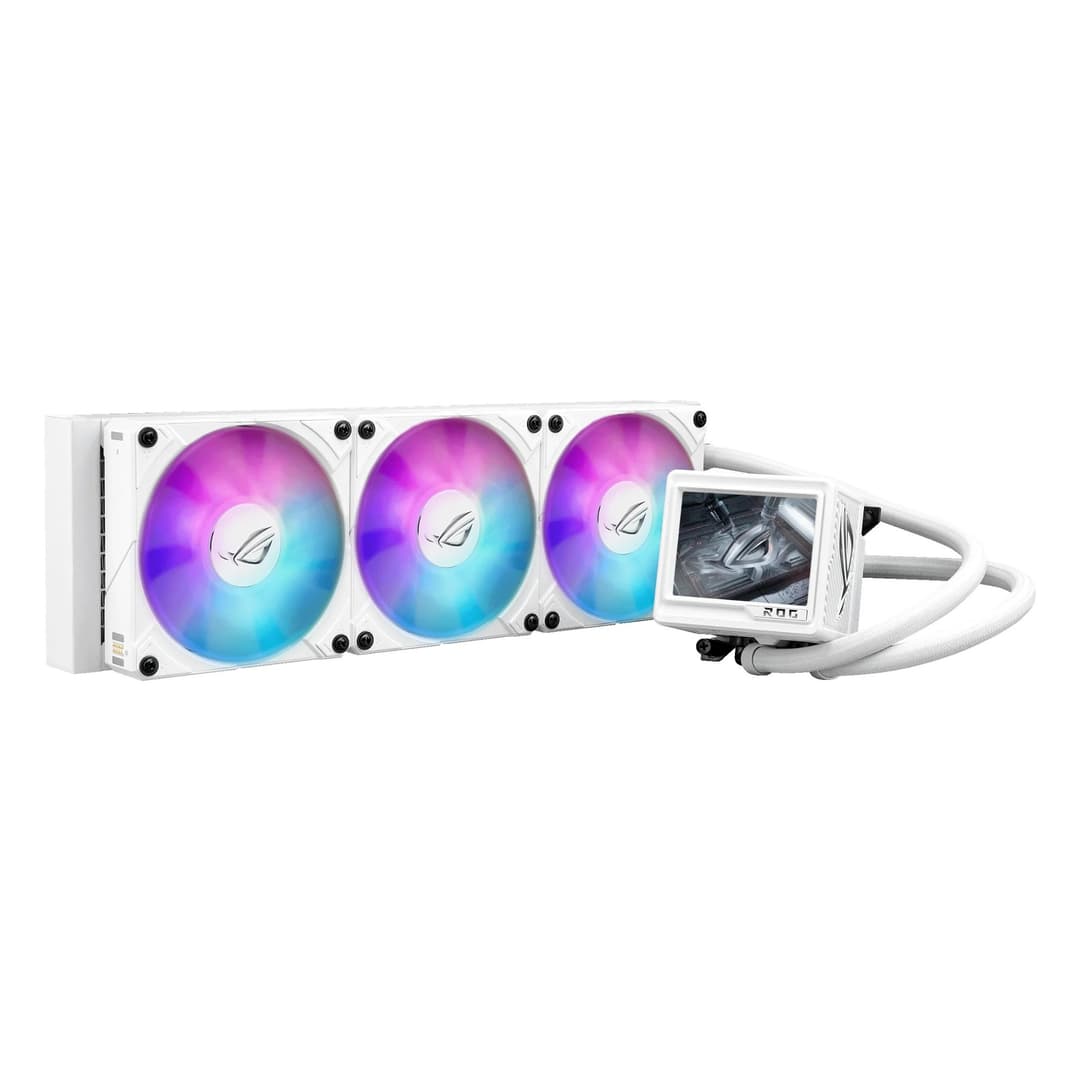 ASUS ROG Ryujin III 360 ARGB Extreme AIO Liquid CPU Cooler - White - Image 2
