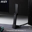 MSI BE6500 WiFi 7 Tri-Band USB 3.2 Adapter Black thumbnail 4