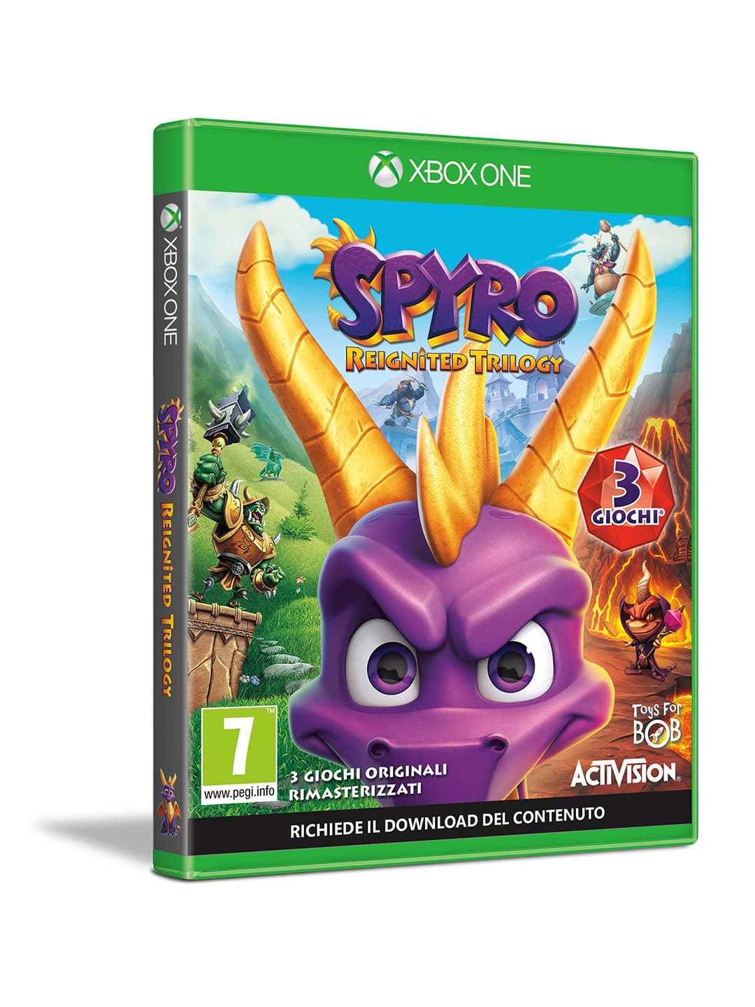 Xbox Spyro Reignited Trilogy Video Game - Image 1