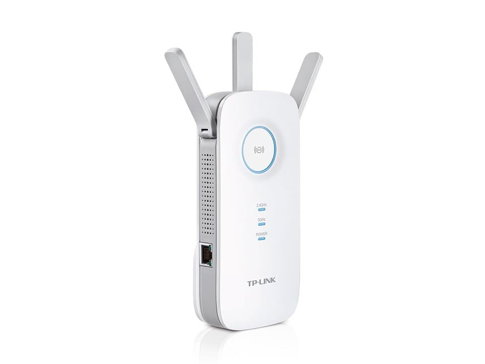 TP-Link RE450 network extender Network transmitter White 10, 100, 1000 Mbit/s - Image 1
