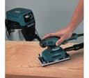 MAKITA BO3710/2 240V 1/3 Sheet Orbital Sander, 190 W, 93 x 228 mm - Blue thumbnail 3