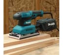 MAKITA BO3710/2 240V 1/3 Sheet Orbital Sander, 190 W, 93 x 228 mm - Blue thumbnail 5